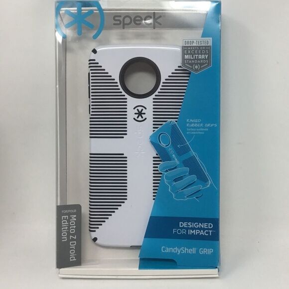 Speck CandyShell Grip Moto Droid Z Edition Case G - Picture 1 of 7